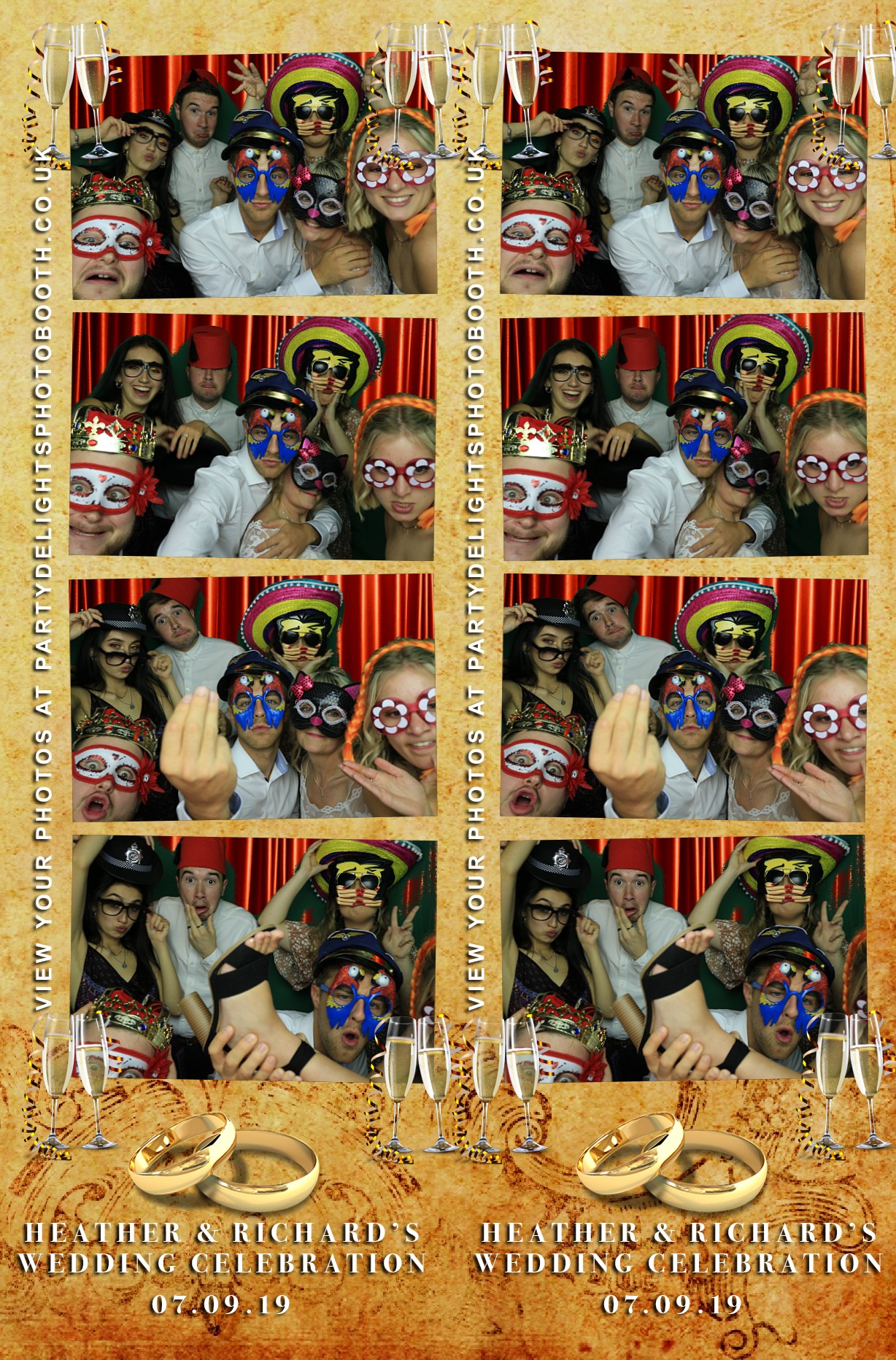 Heather and Richard’s Wedding Party - Prints | View more photos from the event at gallery.partydelightsphotobooth.co.uk/u/PartyDelightsPhotoBooth/Heather-and-Richard’s-Wedding-Party-Prints